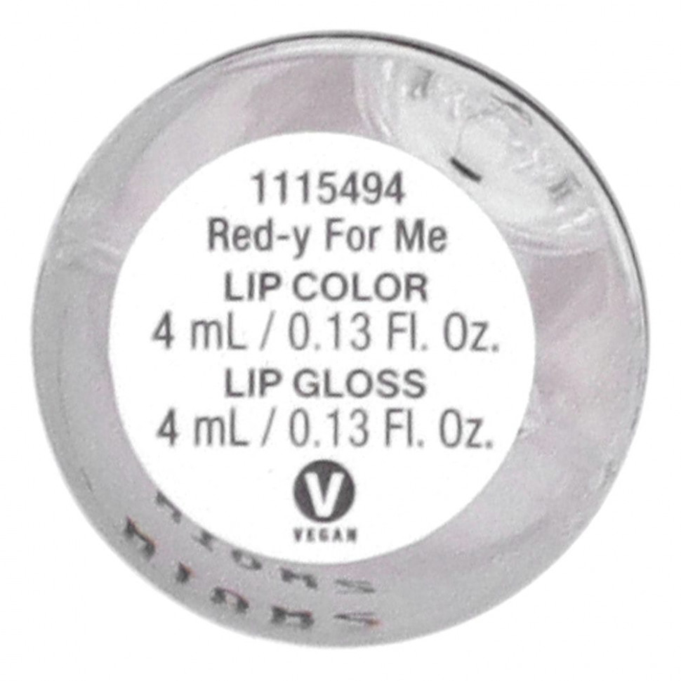 wet n wild, Megalast, Lock 'N' Shine, краска для губ и блеск, Red-y For Me, по 4 мл (0,13 жидк. Унции)