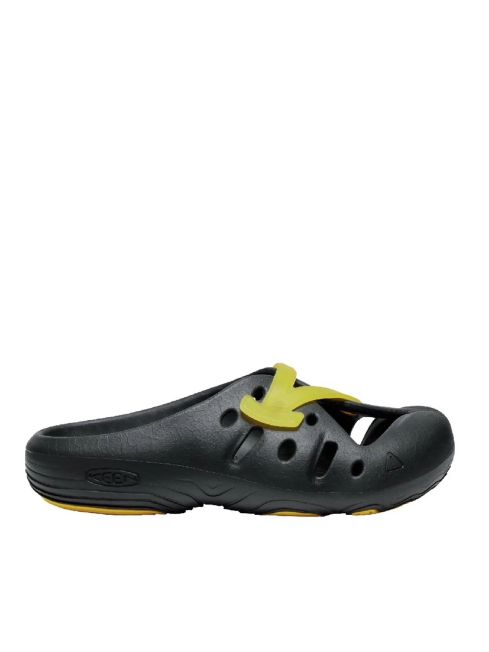 KEEN All Gender Sandals YOGEEZ (BLACK/KEEN YELLOW)