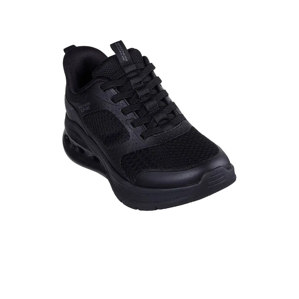 SKECHERS Women Casual Shoes Slip-ins®: BOBS Sport™ Arc Waves 2.0 - Now On Black - SK108SH690ELTH