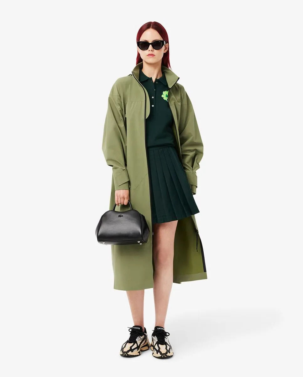 LACOSTE Slim Fit L.12.D Stretch Mini Piqu  Polo Shirt Green