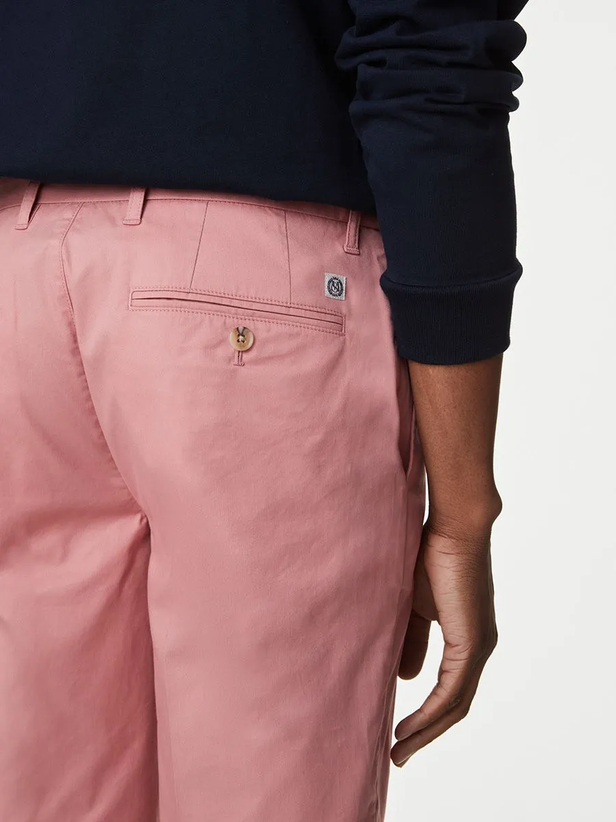 MARKS & SPENCER Men Chino Shorts Super Lightweight Stretch Pale Rose