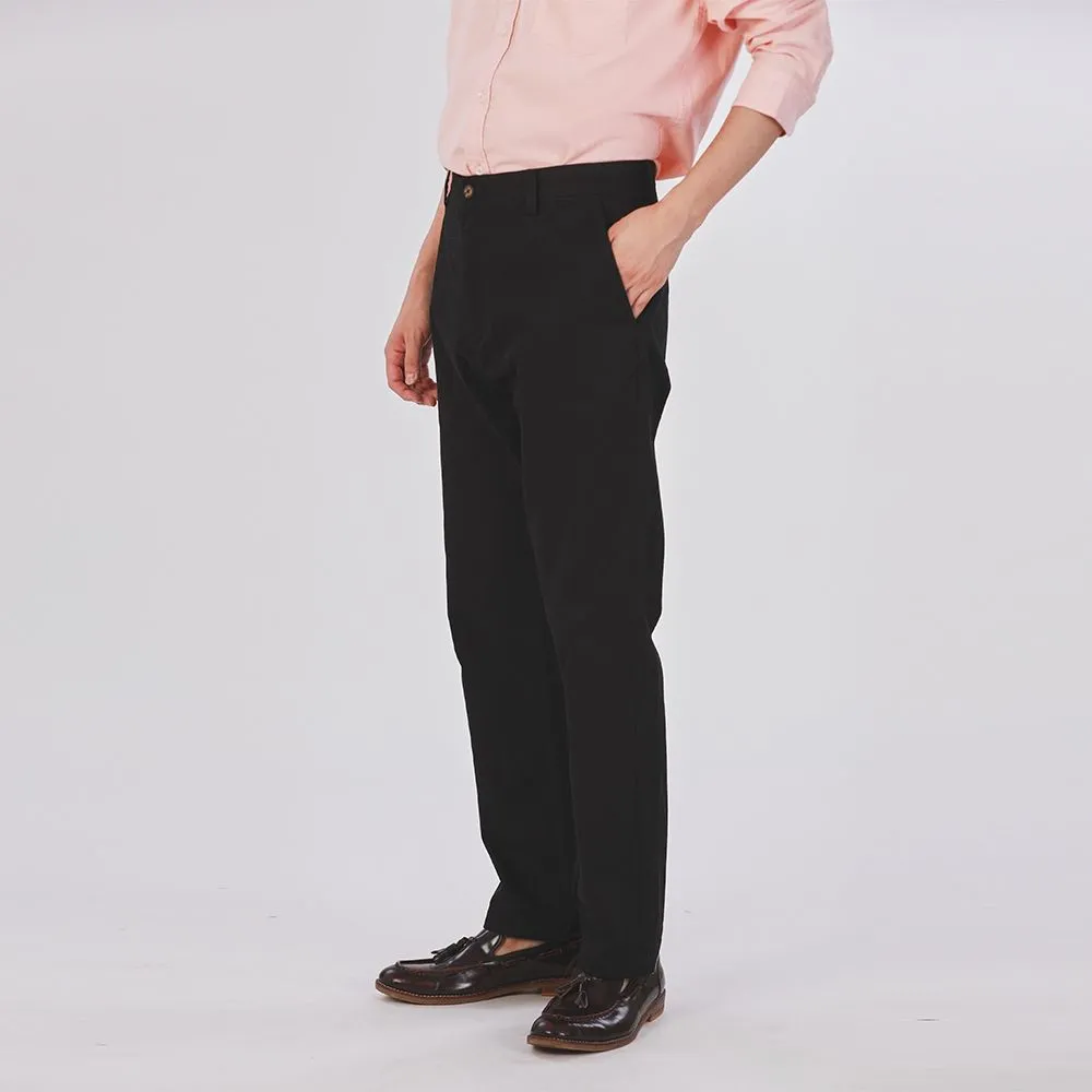 JOHN HENRY Men's Pants (Regular Fit) ESSENTIALS Black