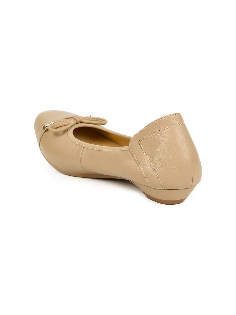 SHU WOMEN  SOFY SOFA 0.5" CAP-TOES - NUDE