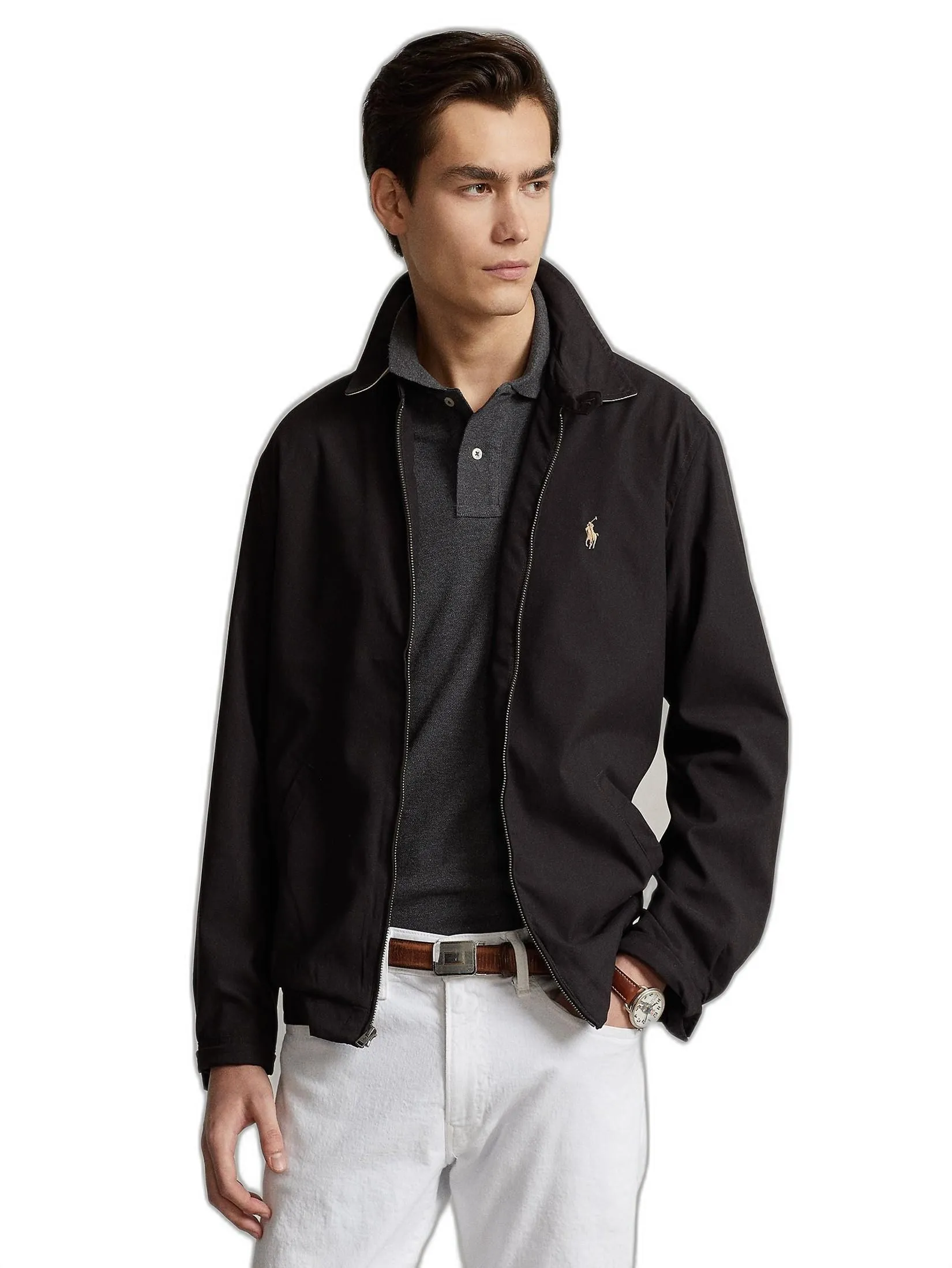 POLO RALPH LAUREN Polo Ralph Lauren JACKET-Bi-Swing Windbreaker MNPOOTW16020128 001 BLACK