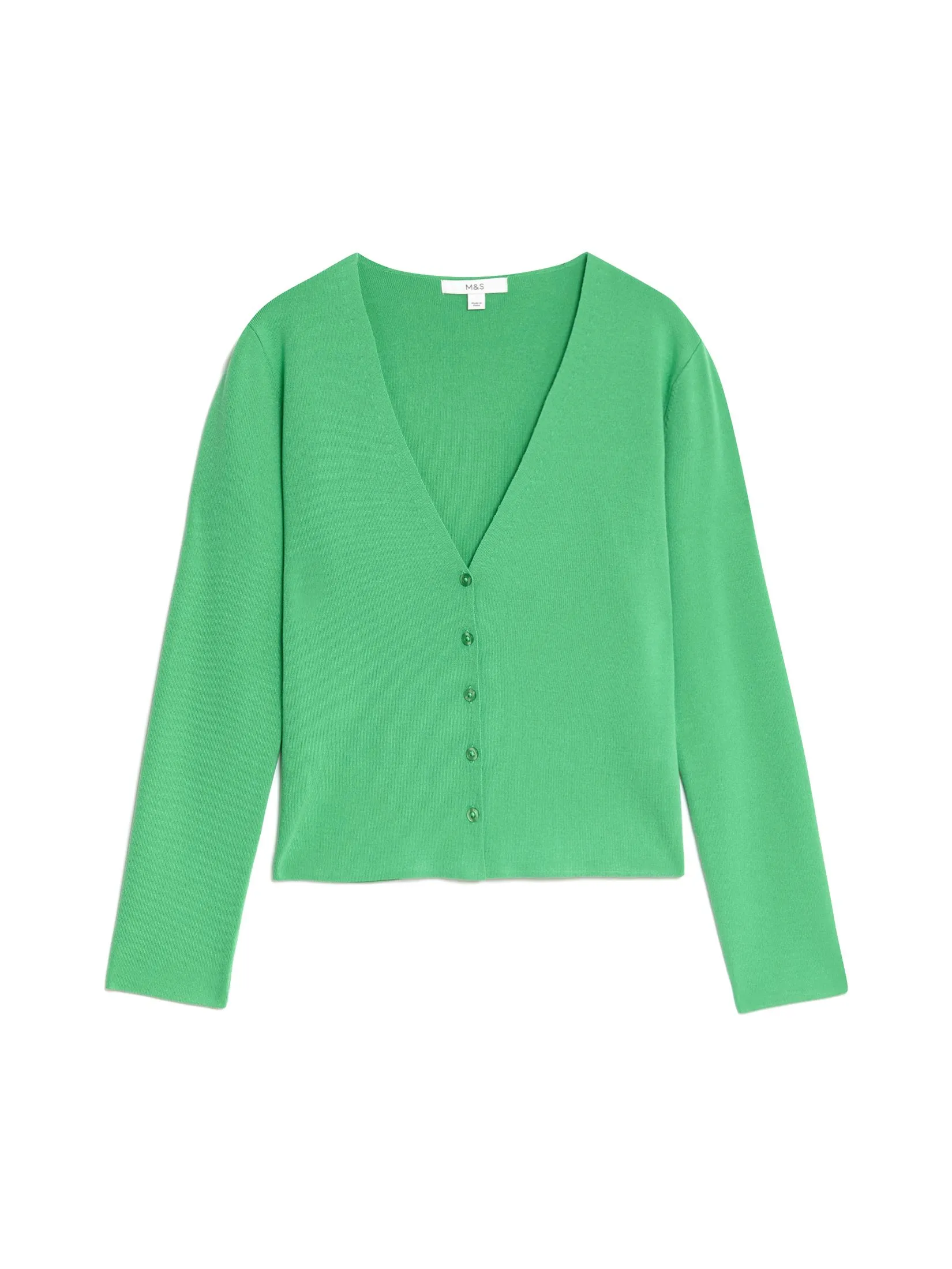 MARKS & SPENCER Women Cardigan V-Neck Button Front