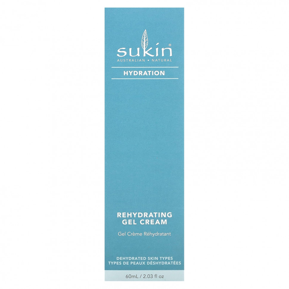 Sukin, Увлажняющий гель-крем, 60 мл (2,03 жидк. Унции)