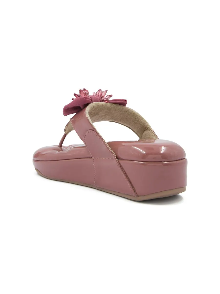 SHU WOMEN SOFASHOES 2.5  SWEETCHIC  SWSS0203- GLOSSY ROSEWOOD