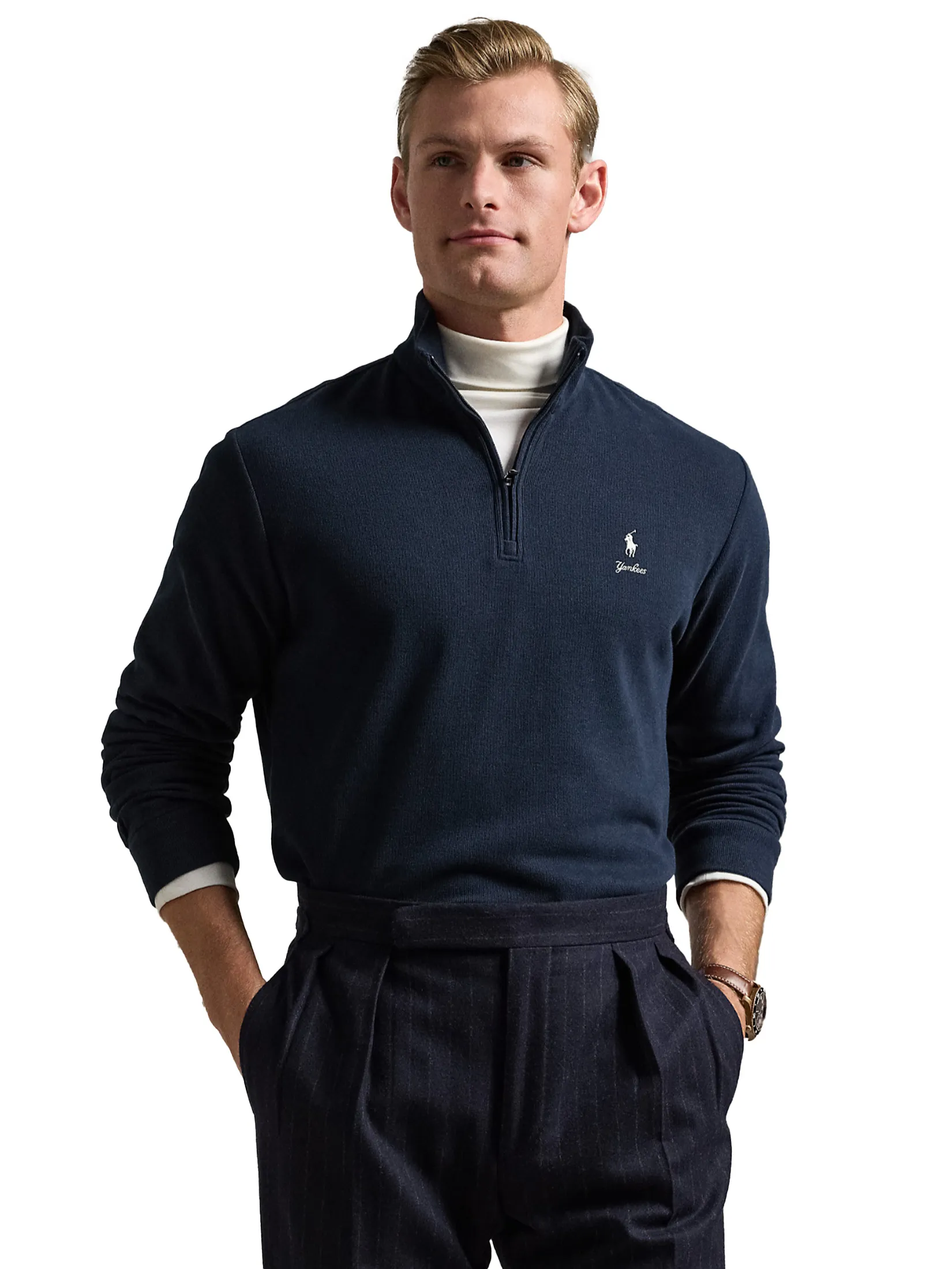POLO RALPH LAUREN Ralph Lauren x MLB Pullover Men MNPOKNI16823943 Navy