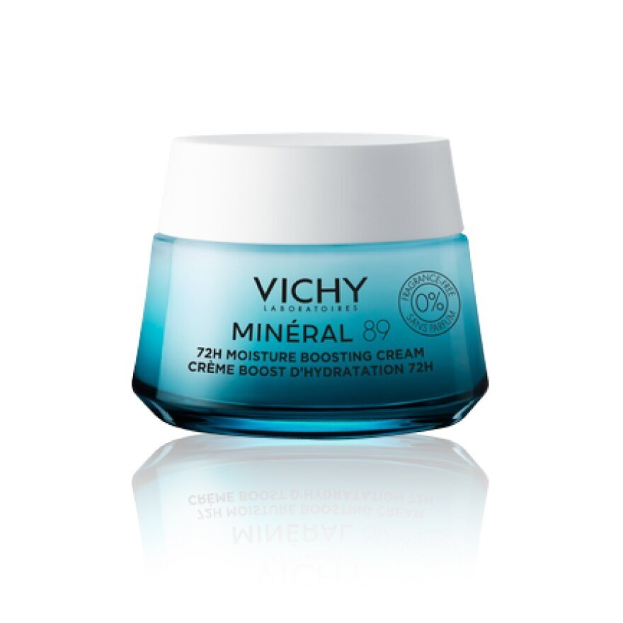 Vichy Mineral 89 72H Moisture Boosting Cream 50 ml. Hyaluronic Acid for All Skin Type
