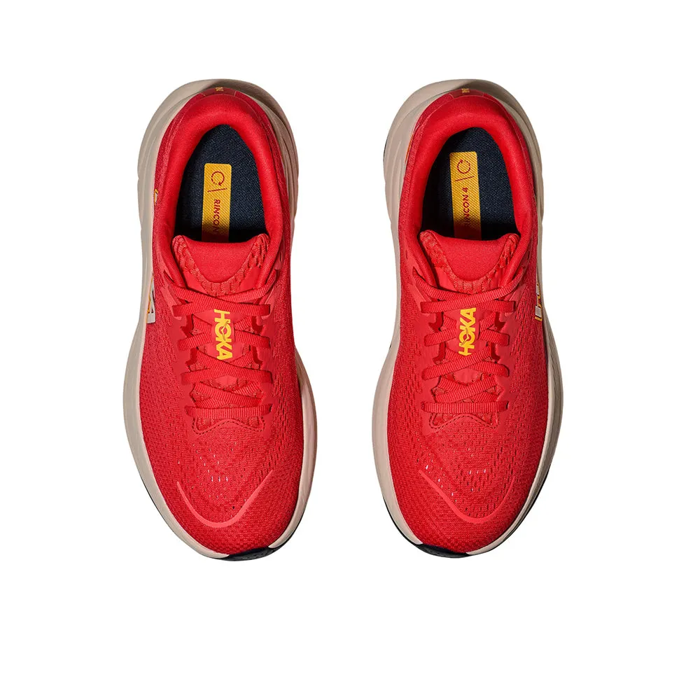 HOKA Rincon 4 Women Running Shoes Red - HO229SH135ELTH