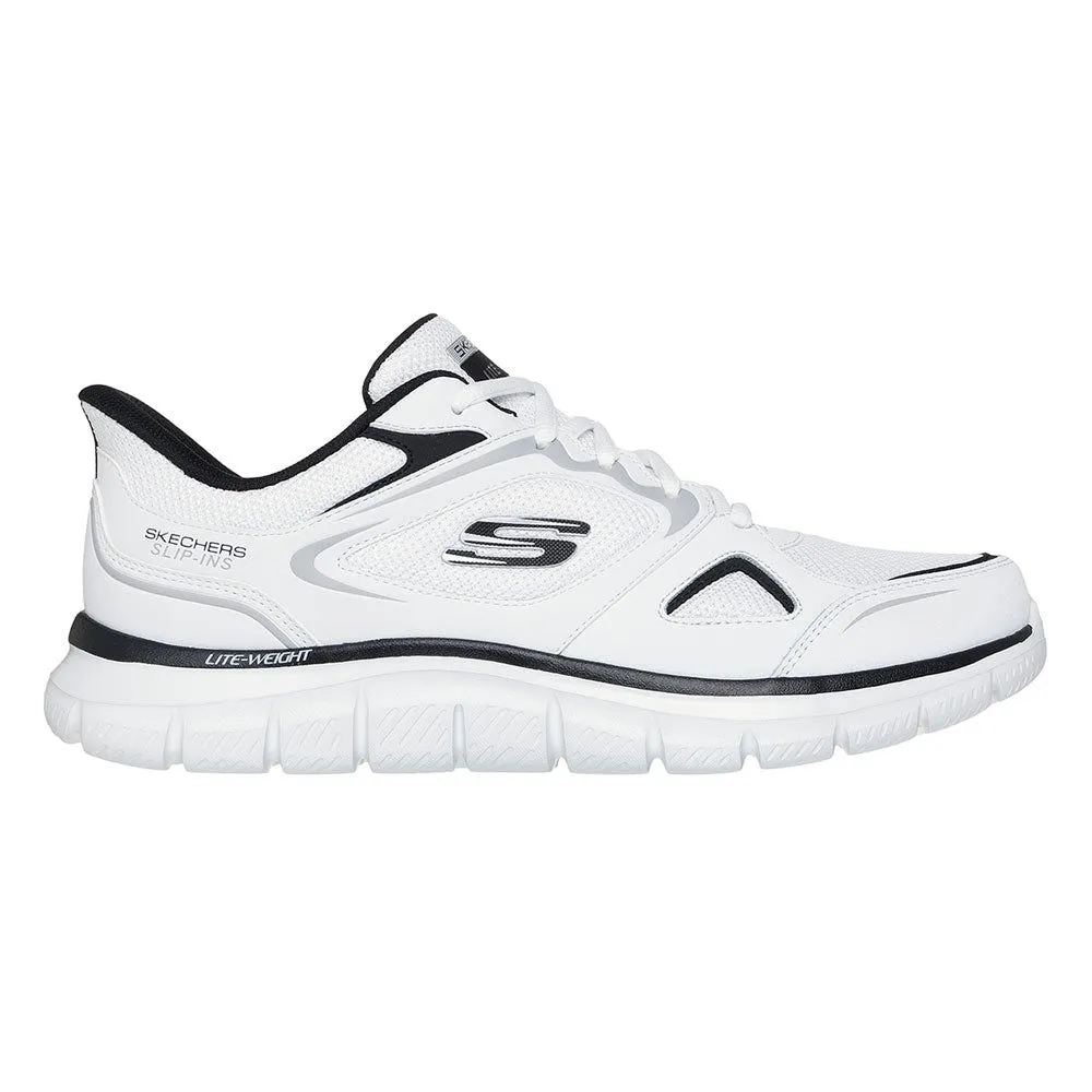 SKECHERS Men Casual Shoes Slip-ins®: Track - Ezral White - SK108SH673EMTH Size - 10 US