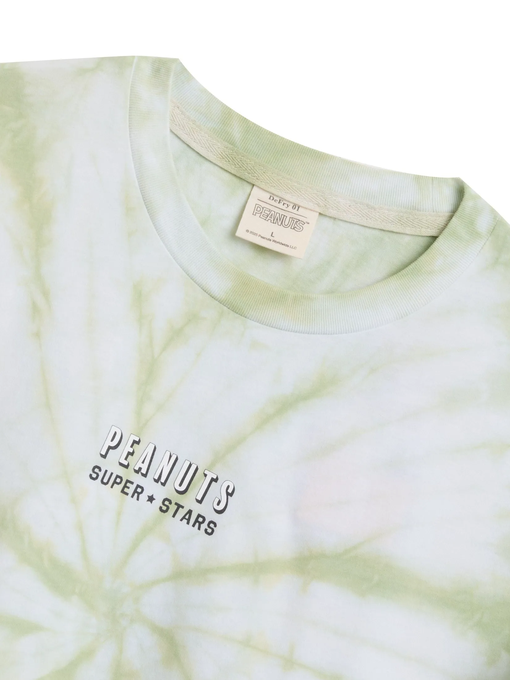 DEFRY 01 Men T-Shirt Short Sleeves Snoopy 2505FTSM043 Green