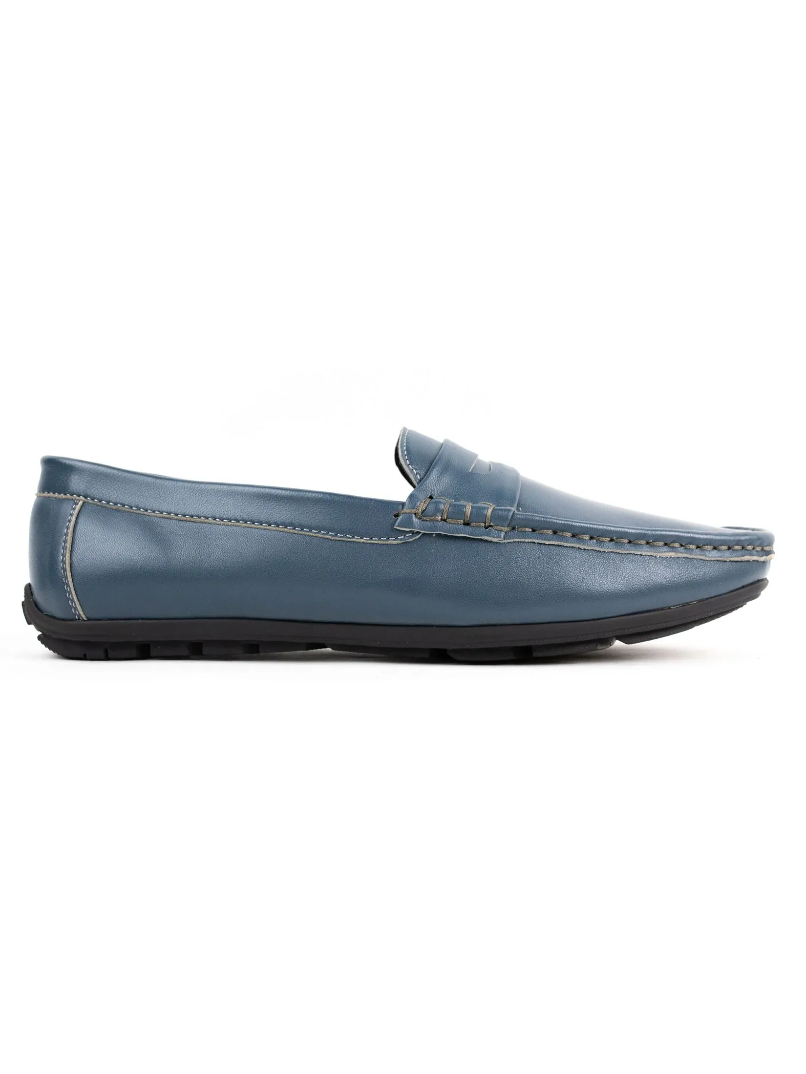 HEAVY Men's Loafer Lamb Skin VC Navy Blue