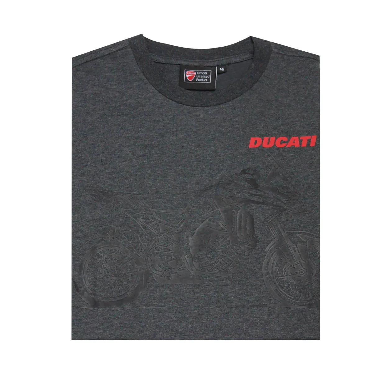 DUCATI Gray t-shirt for men DCT52 050