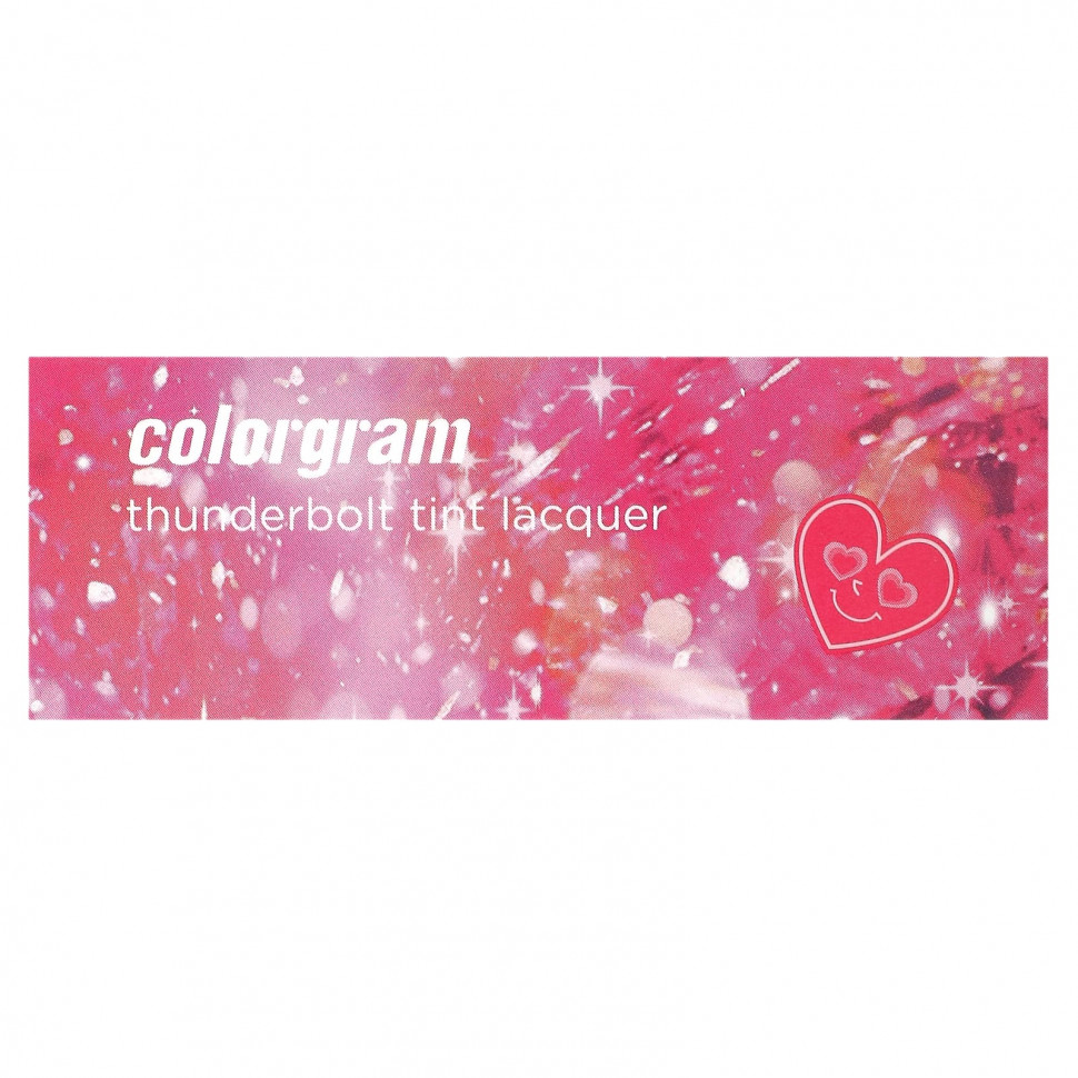Colorgram, Thunderbolt Tint Lacquer, 01 Romance Tok, Sultry, красный, как румяна, 4,5 г (0,15 унции)