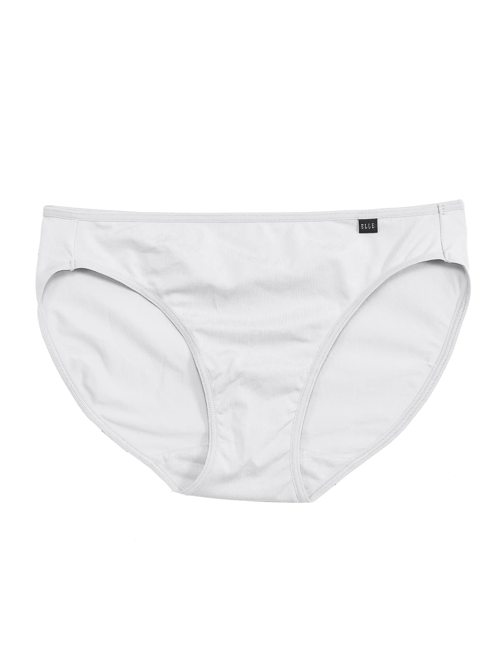 ELLE LINGERIE Pack 3 pcs Women's Panties Bikini Lowrise style LU2882 - White/Beige/Black