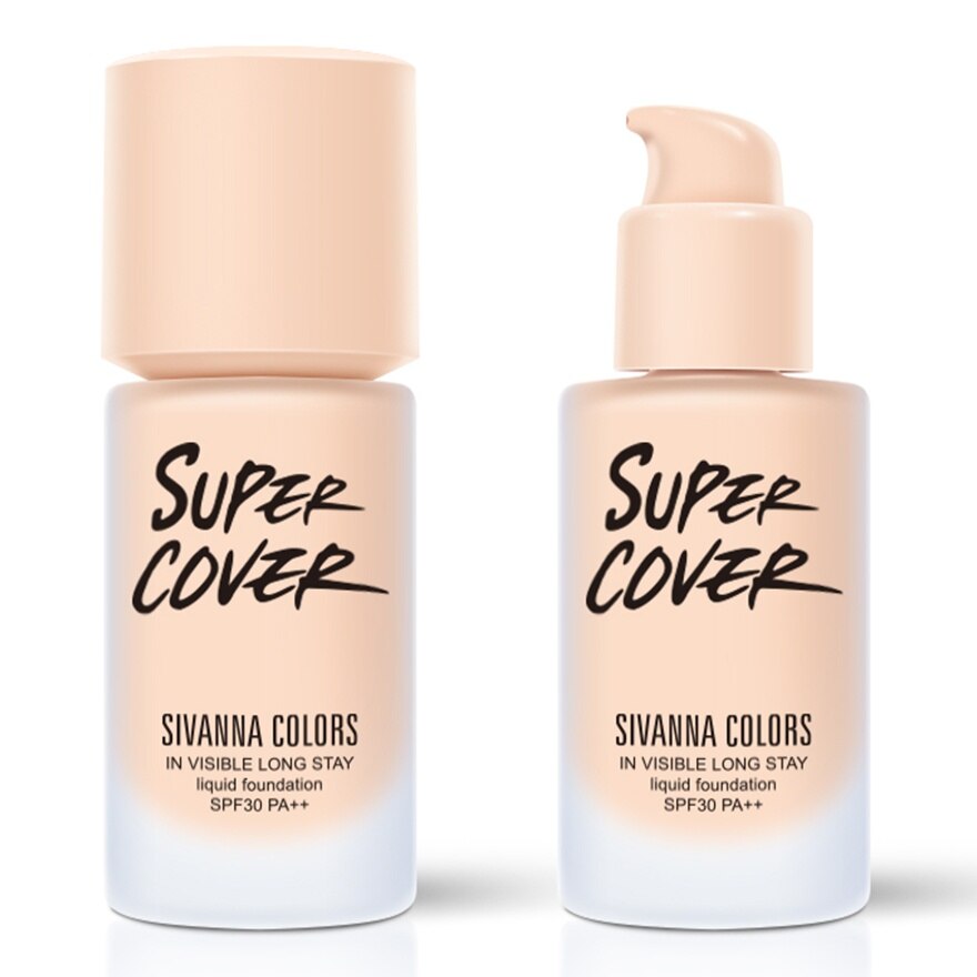 Sivanna Colors Super Cover Foundation 01 - 01 Pink White