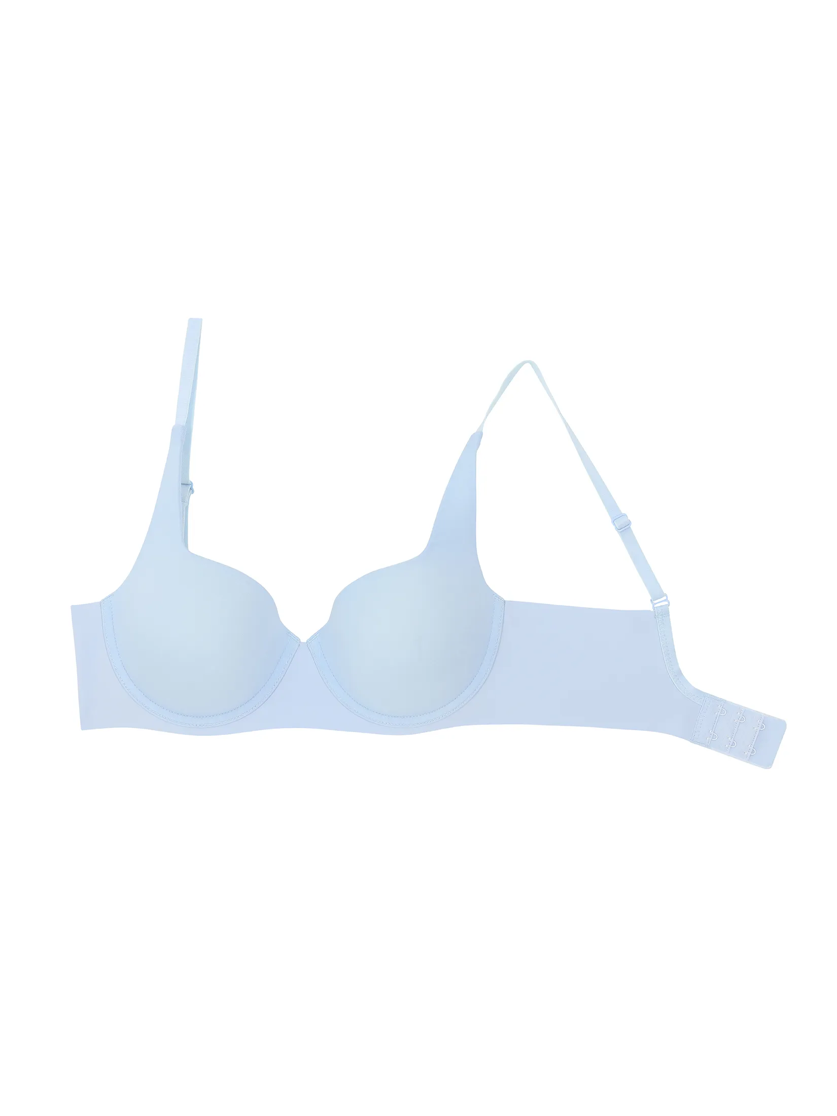 WACOAL Women Smooth Bra underwire thin padded Saxe blue