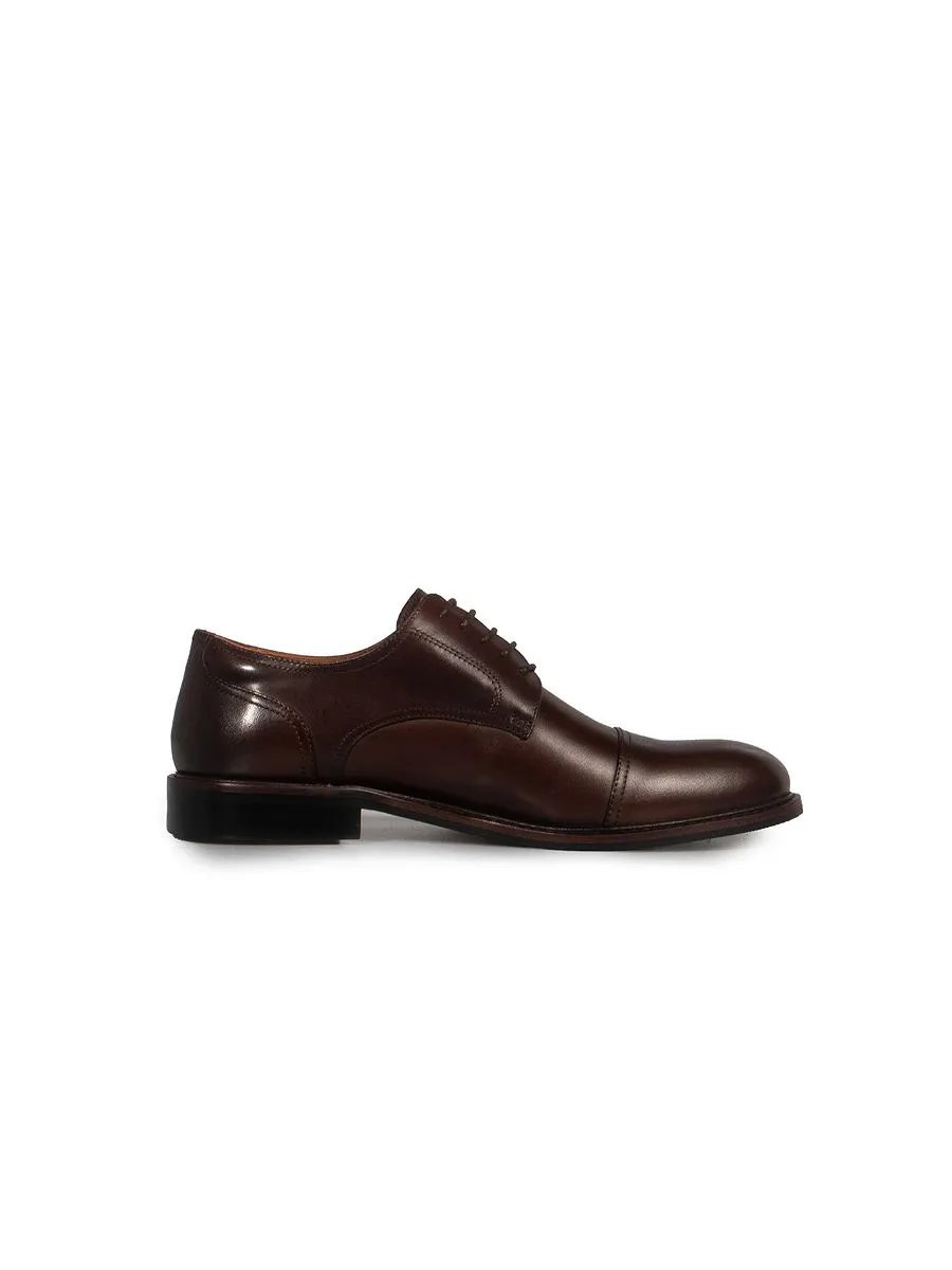 KENNETH COLE MEN DRESS SHOES PATTISON LACE UP / BROWN