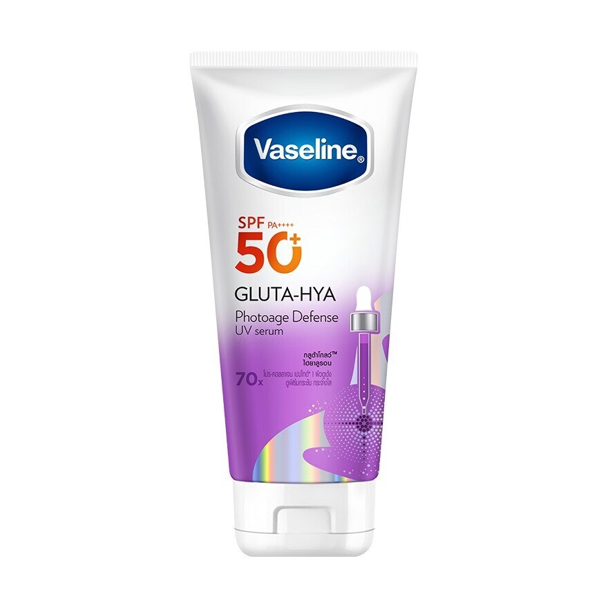 Vaseline Gluta-Hya Photoage Defense UV Serum SPF50+ PA++++ 150 Ml.