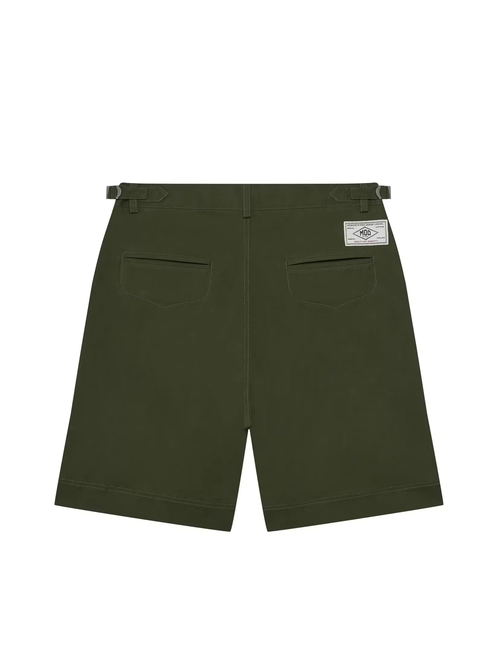 MOO [MOO 6/25] Classic Tailored Shorts Green