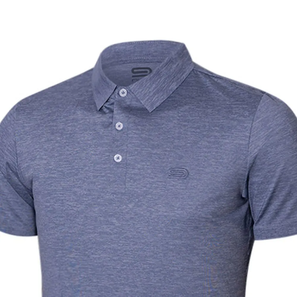 9NINE Men Golf Polo Shirt N24GOPOM09 Blue - 9N358AP702EGTH