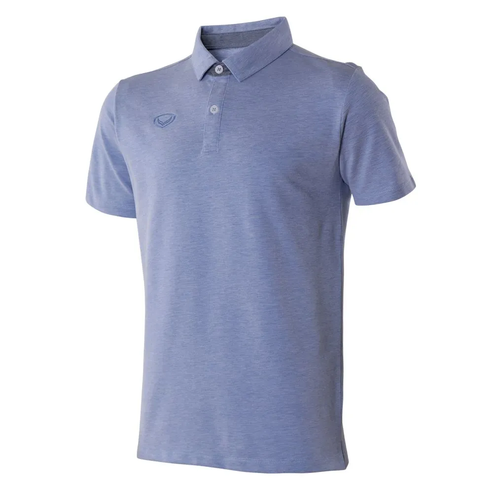 GRAND SPORT Light blue Men's polo shirt (012248)