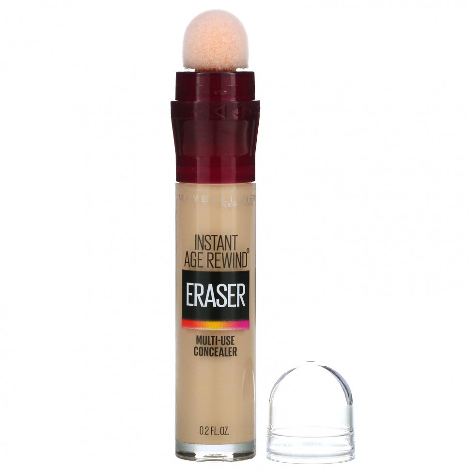 Maybelline, Instant Age Rewind, антивозрастной универсальный консилер, оттенок 120 светлый, 6 мл (0,2 жидк. унции) - MBY-25925-100 Ivory