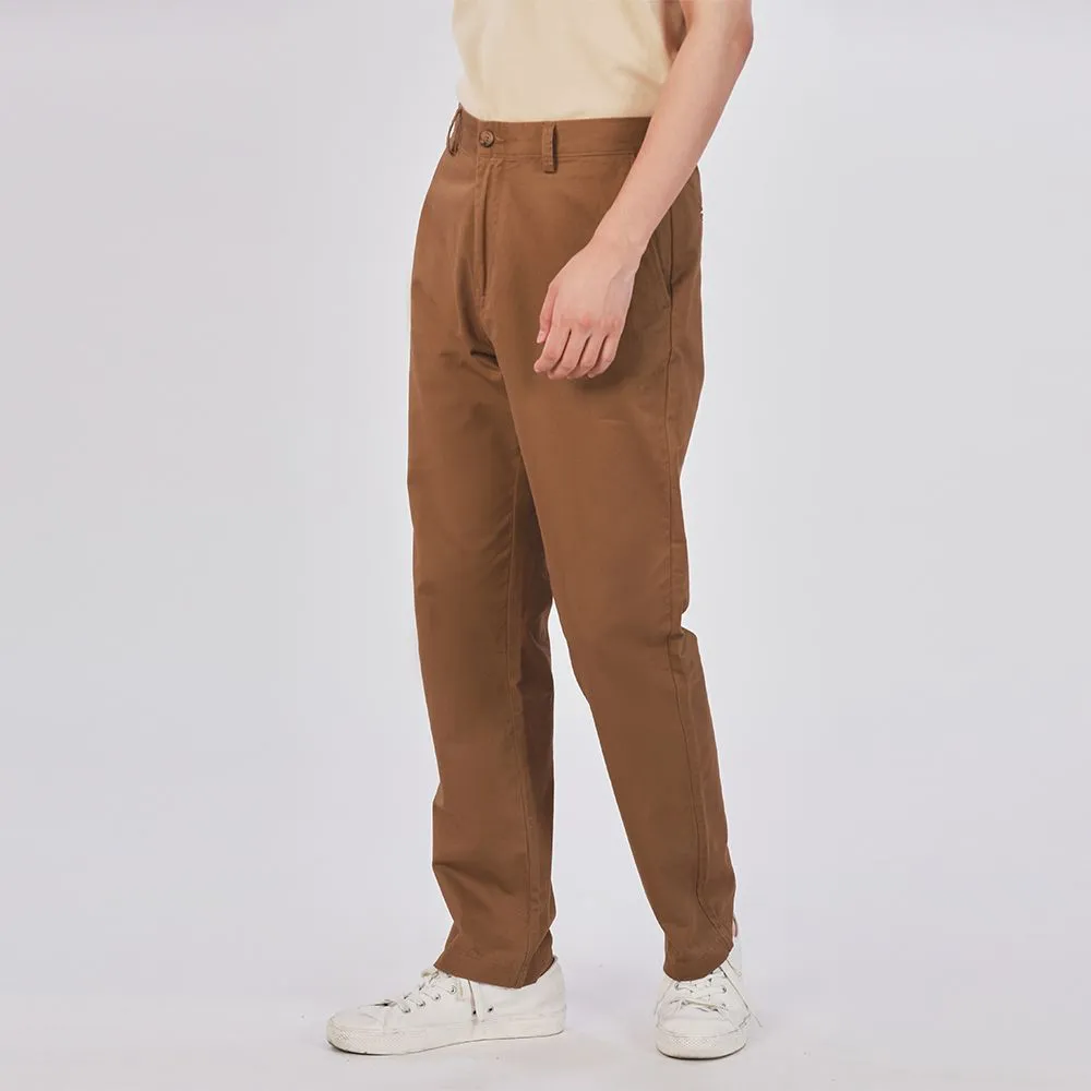 JOHN HENRY Men's Pants (Regular Fit) ESSENTIALS Brown