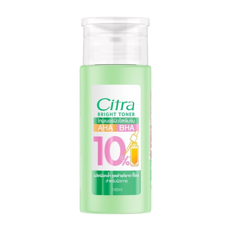 Citra Bright Toner 140 Ml. โทนเนอร์ผิวใส ผลัดผิวคล้ำ - Green
