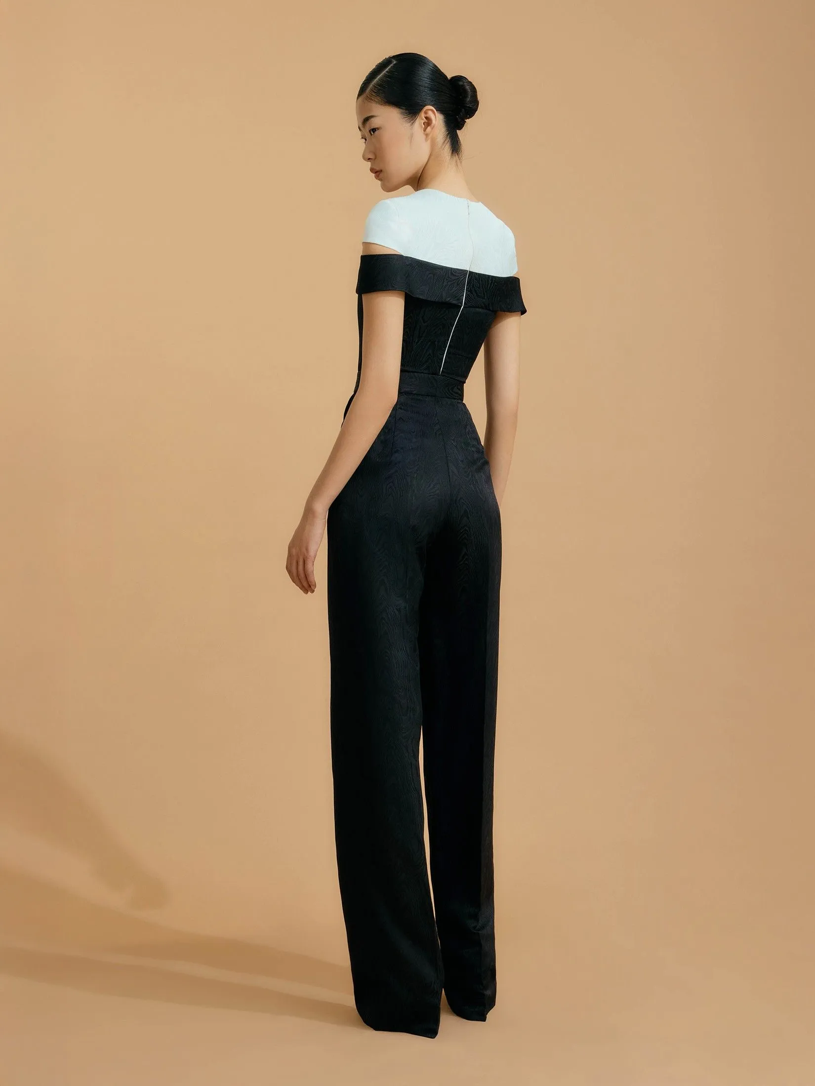 ASAVA ( SS25 )Zinnia High-waisted Women Pants Black