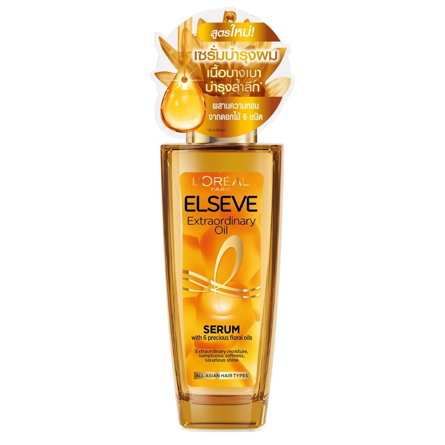 L'Oreal Paris Elseve Extraordinary Oil Serum With 6 Precious Floral Oils 100 Ml.