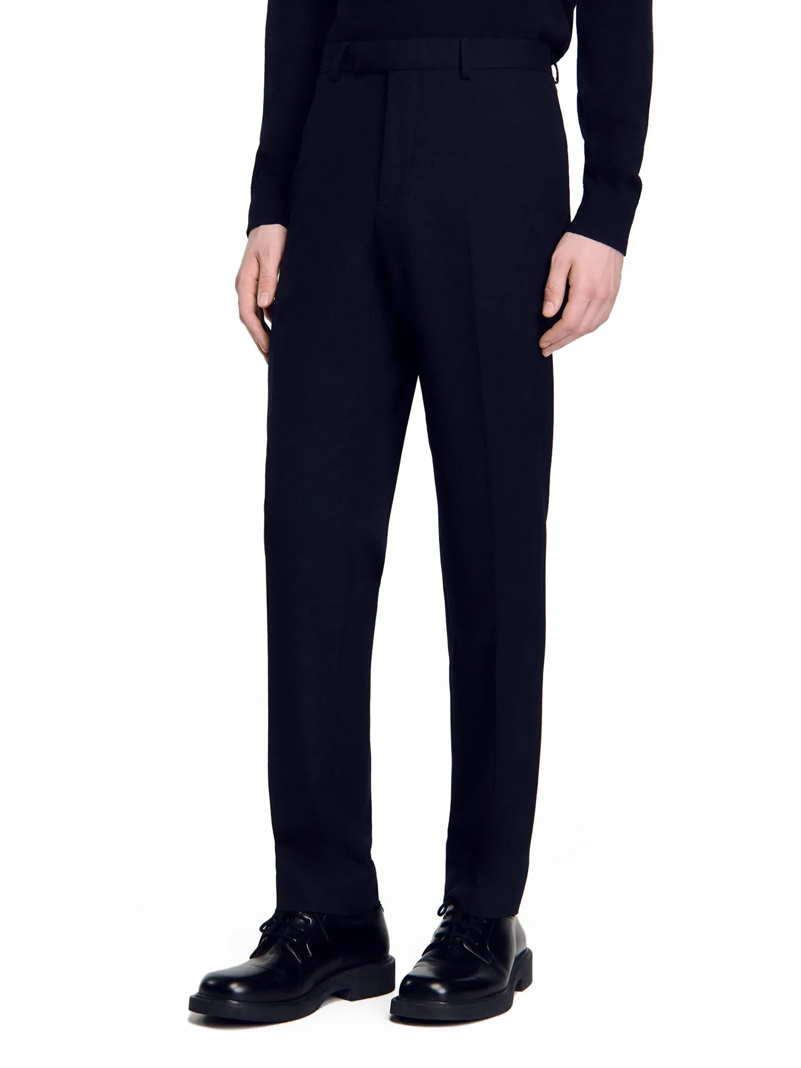 SANDRO Wool Suit Pants