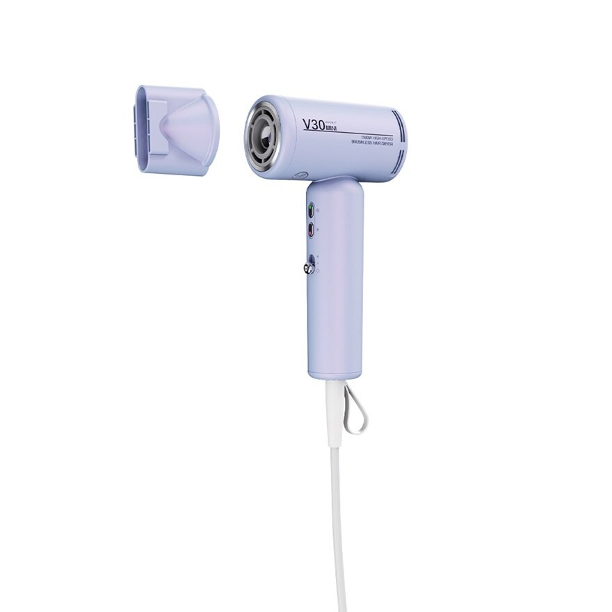 Cool A Styler Hair Dryer Mini Ultra Light High Speed 1500W (CA-V30) - Purple