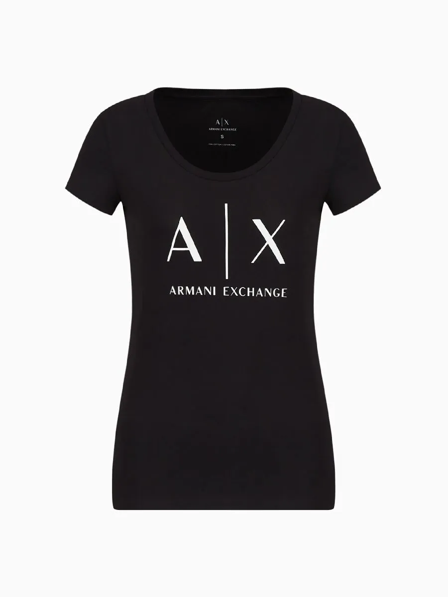 ARMANI EXCHANGE Women's Tee - Black