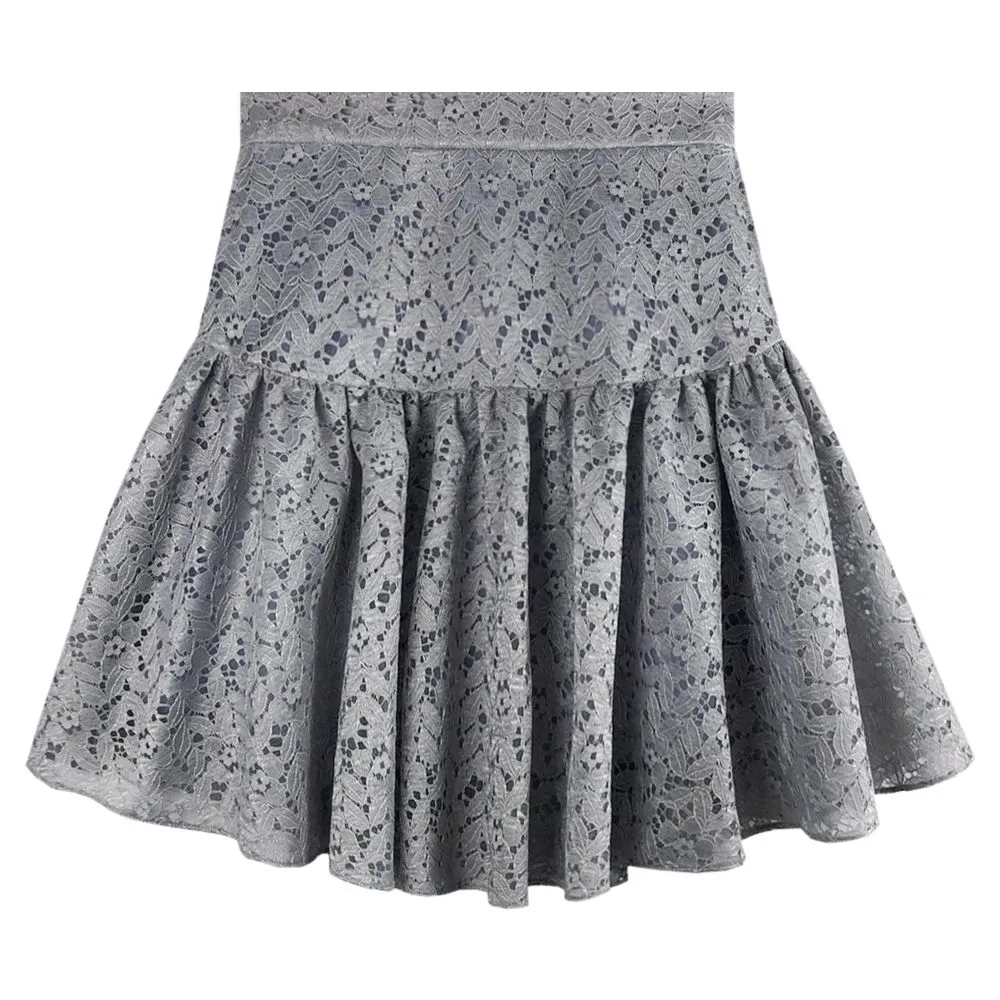ICONIC GREY SMOKY SKIRT MODEL SMOKY SKIRT