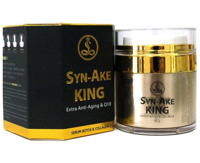 Омолаживающий крем со змеиным ядом и эффектом ботокса Syn Ake Thai Herb 50 гр