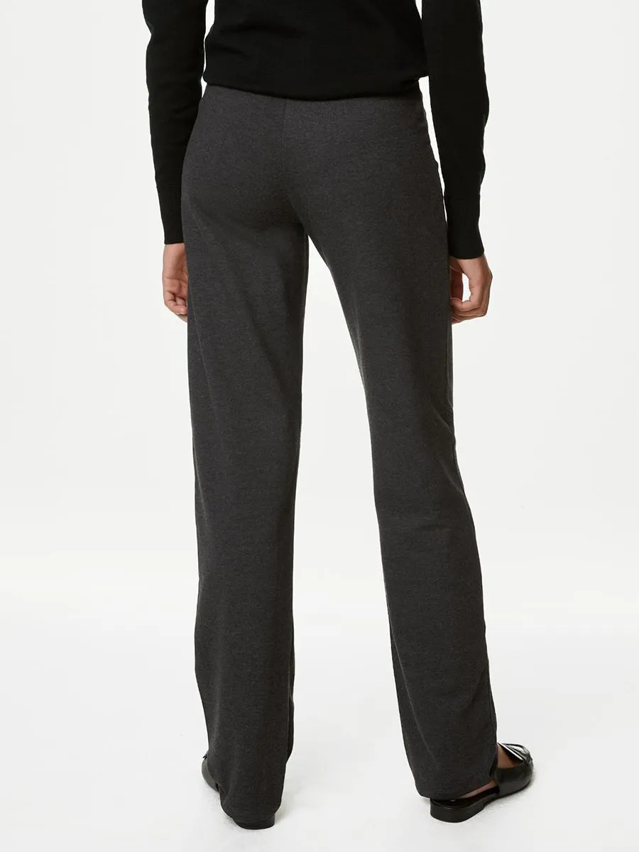 MARKS & SPENCER Women Joggers Straight Leg Cotton Rich