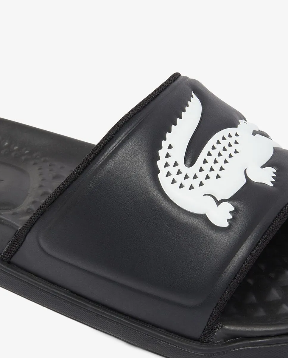 LACOSTE Men’s Serve Slide Dual Black