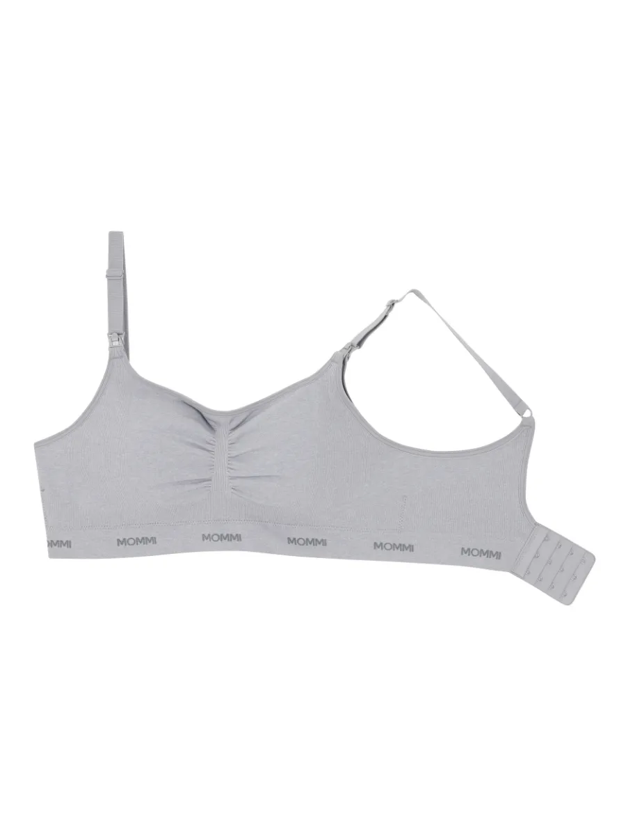 WACOAL Grey Maternity Mommi Bra