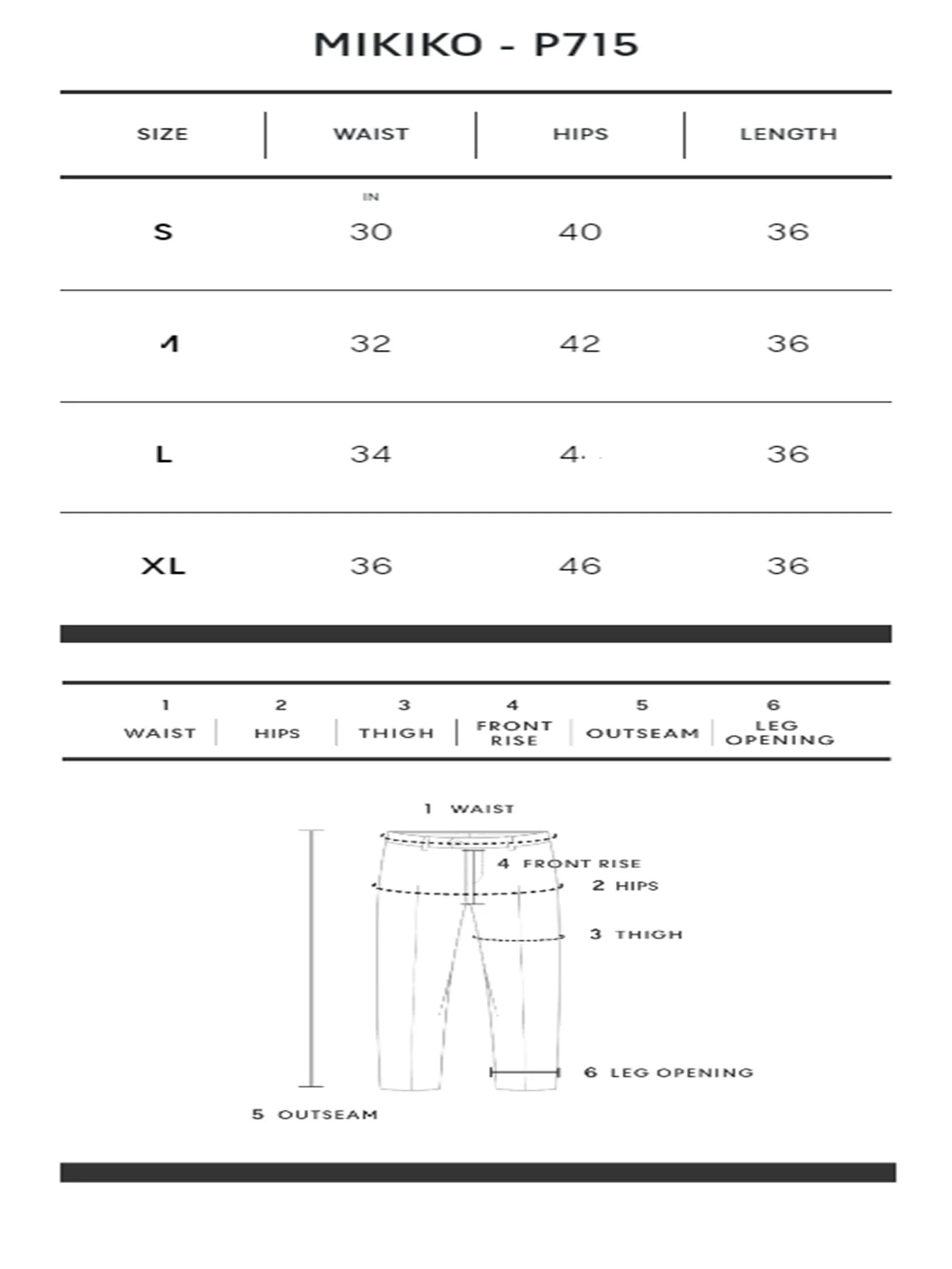 MIKIKO Women Pants Trousers Moss Crepe Dark Grey