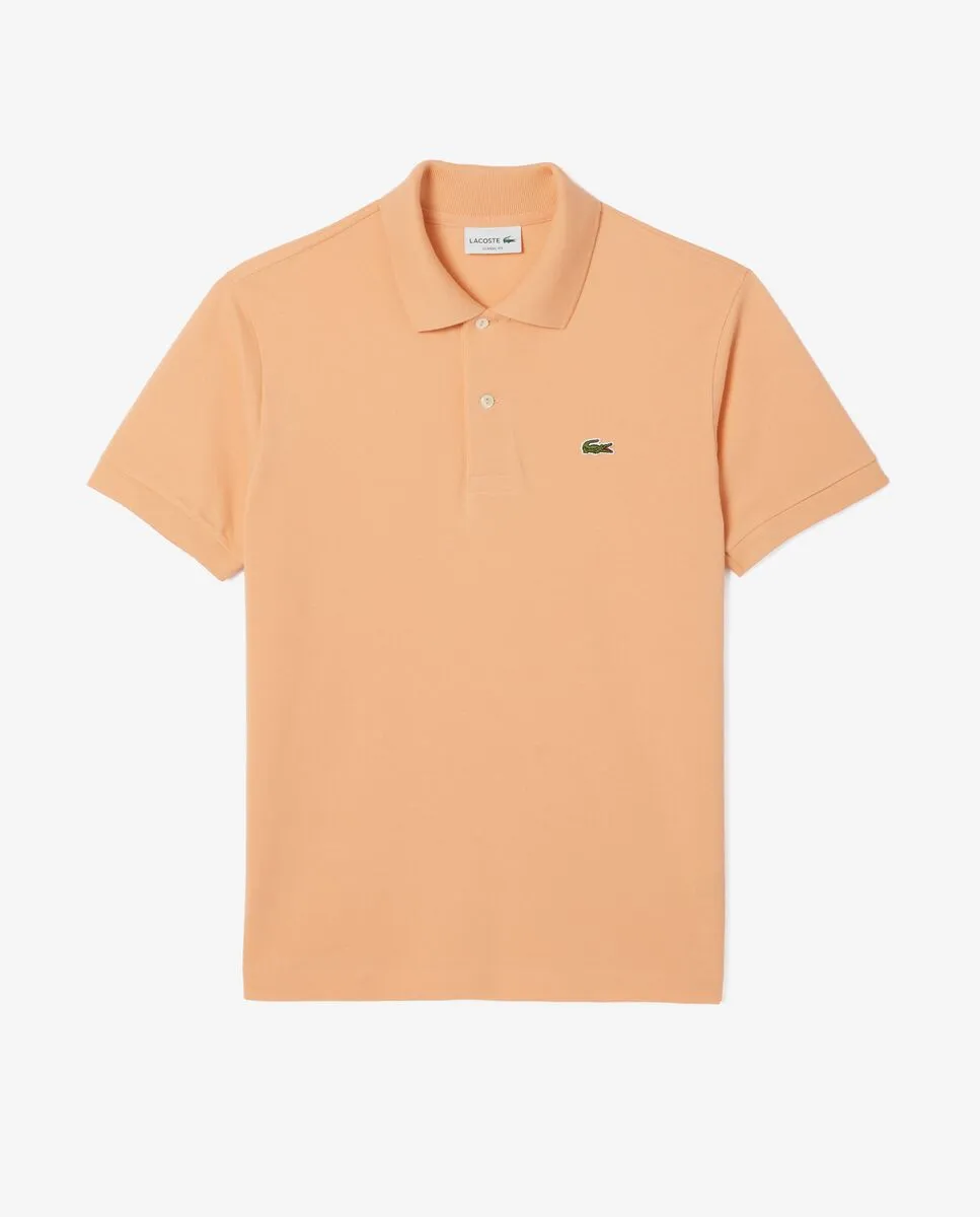 LACOSTE Orange Original L.12.12 Petit Piqu  Cotton Polo Shirt