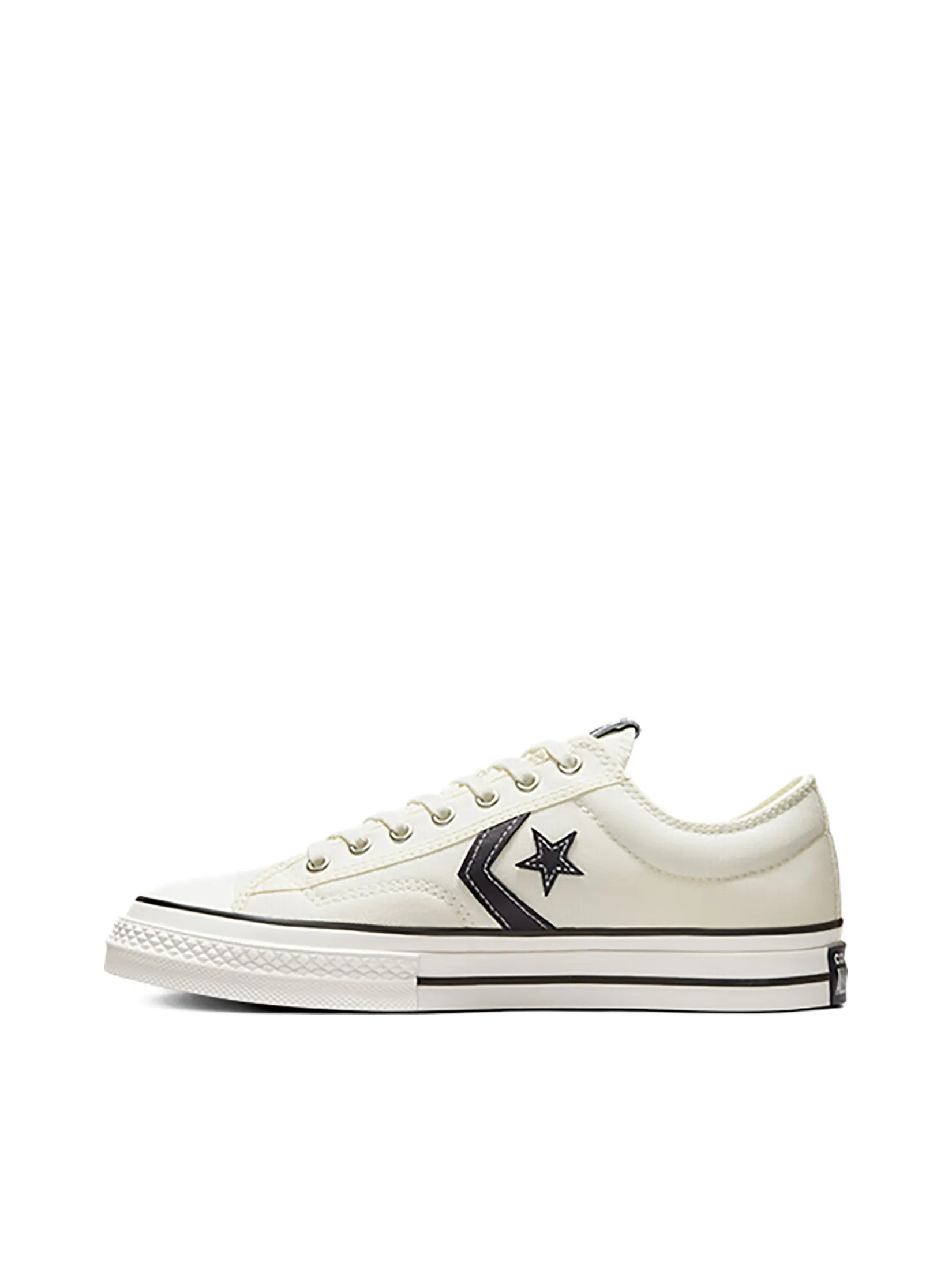 CONVERSE Men Sneakers Star Player 76 Premium Canvas OX White