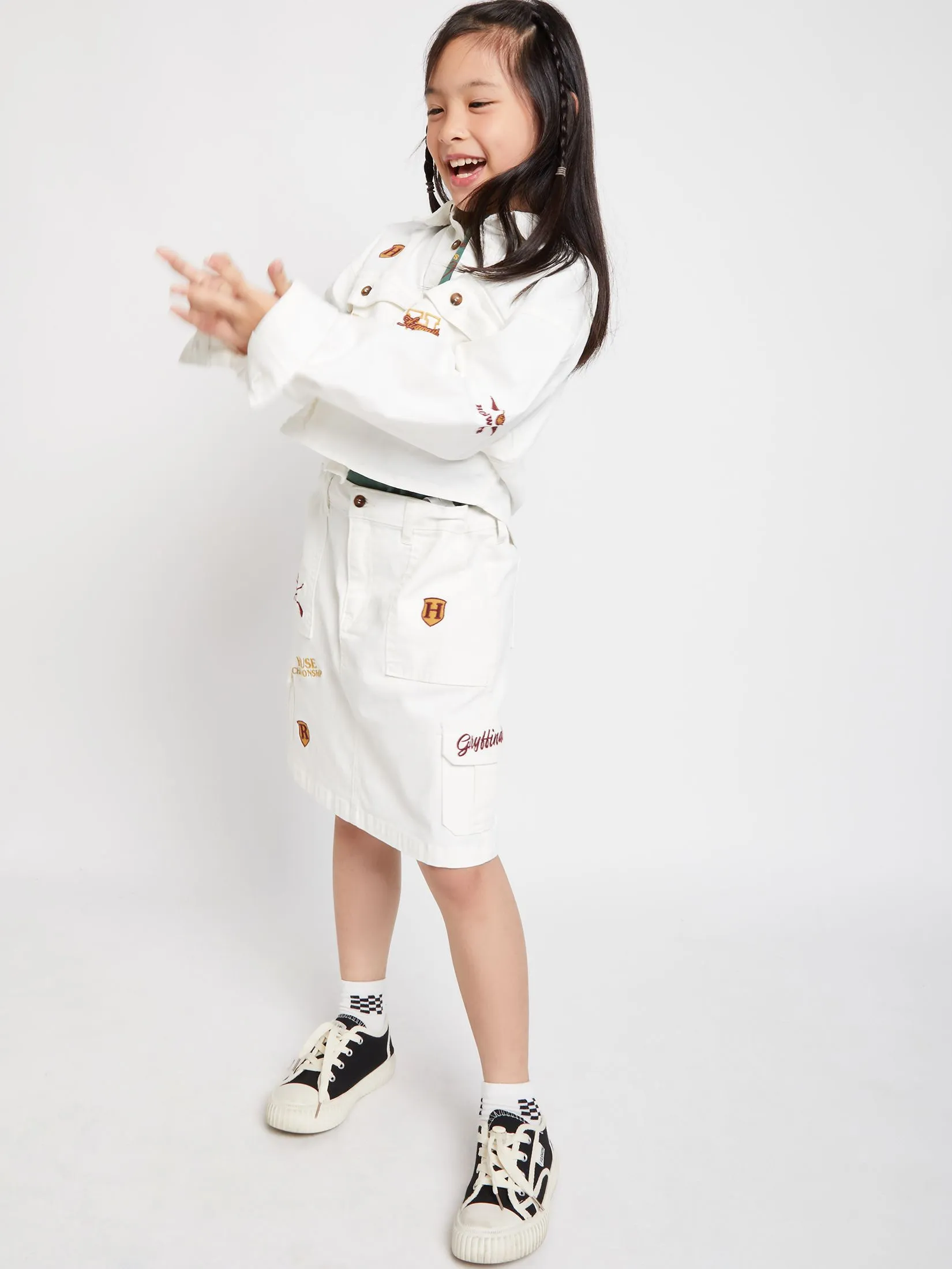 DEFRY 01 Girl Jacket Off White