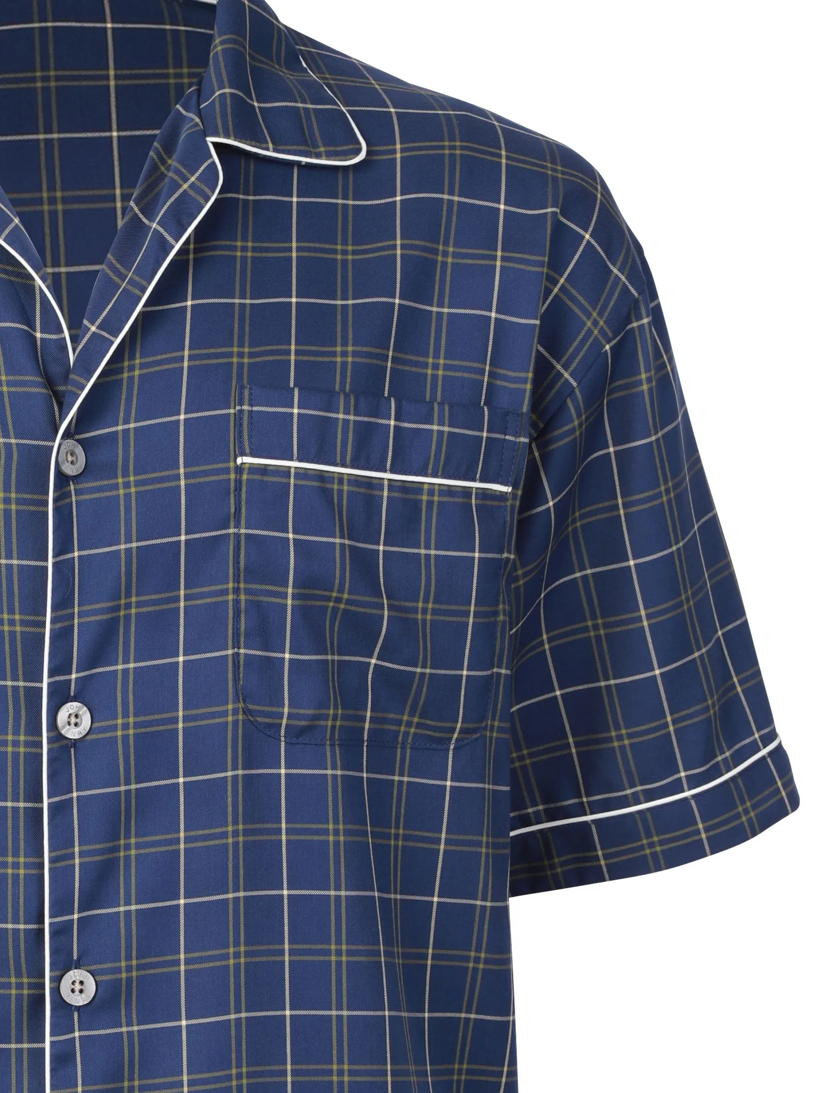 JOHN HENRY INNERWEAR Pajama Set Men's Sleepwear - Navy