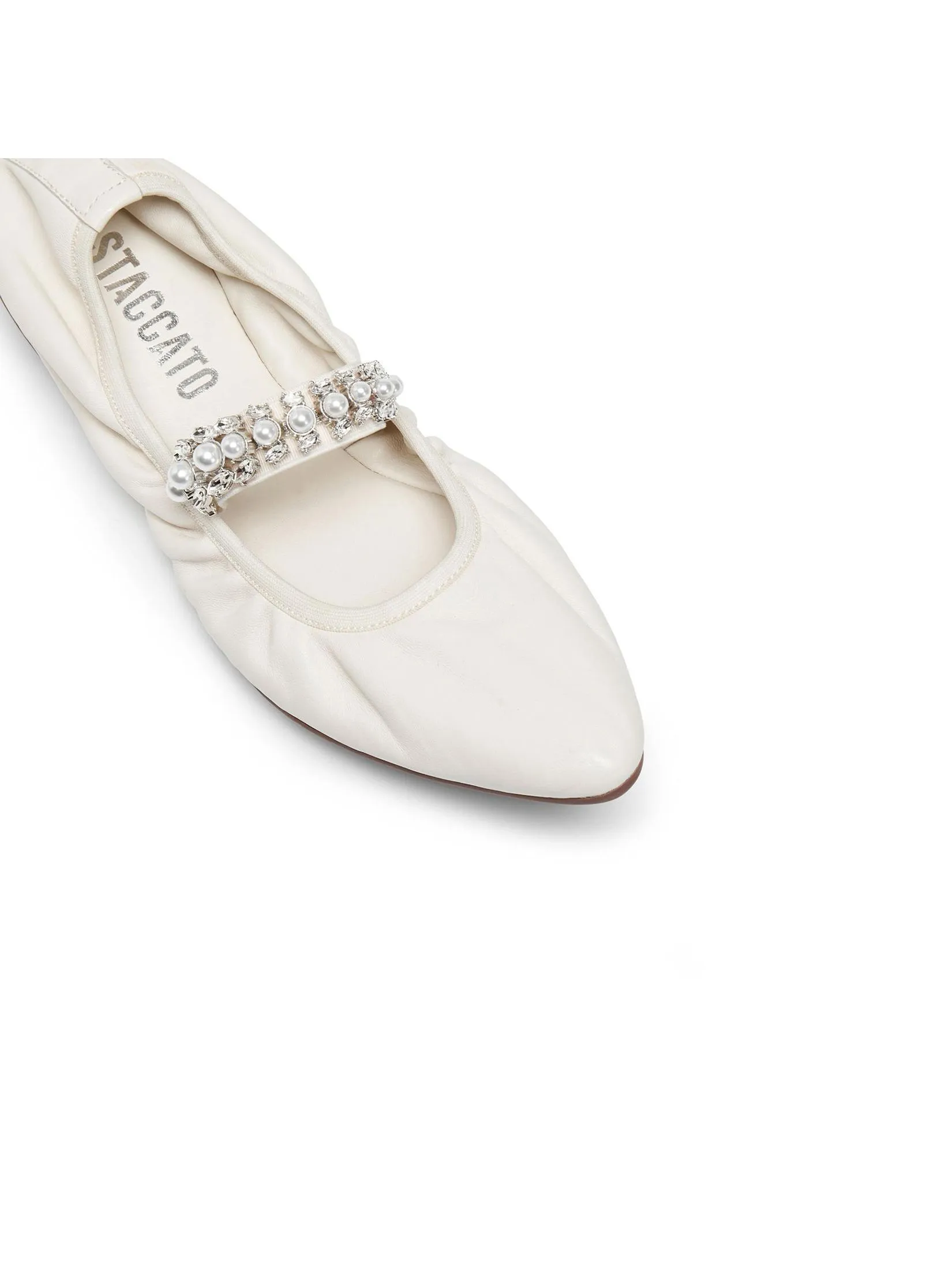 STACCATO Women Flat Shoes Crystal Strap