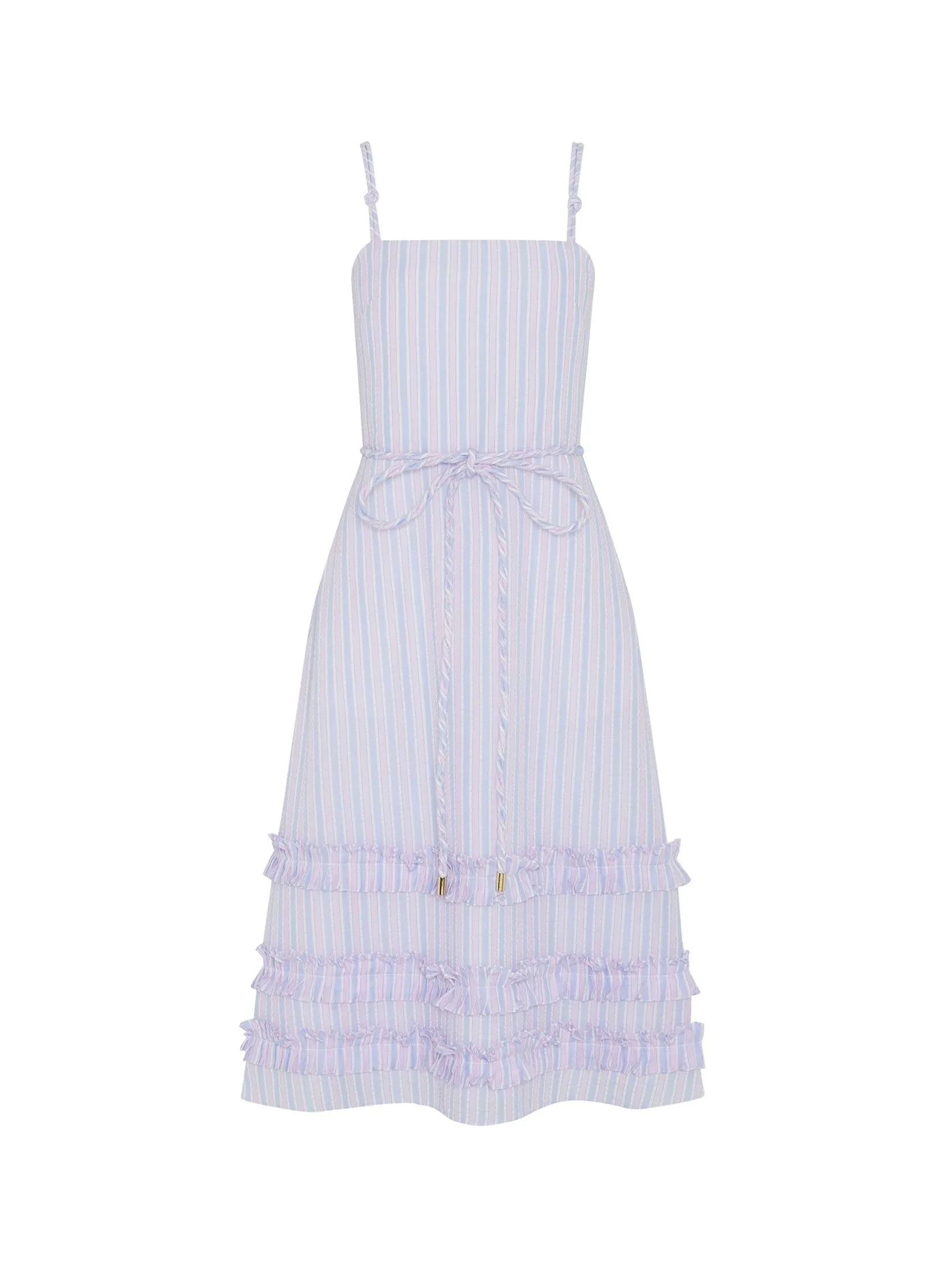 ASV ( PF24 )Leylani Flared Women Dress Pink