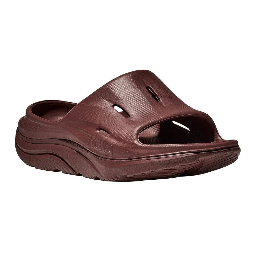 HOKA Ora Recovery Slide 3 Unisex Sandals Brown - HO229SH109ELTH