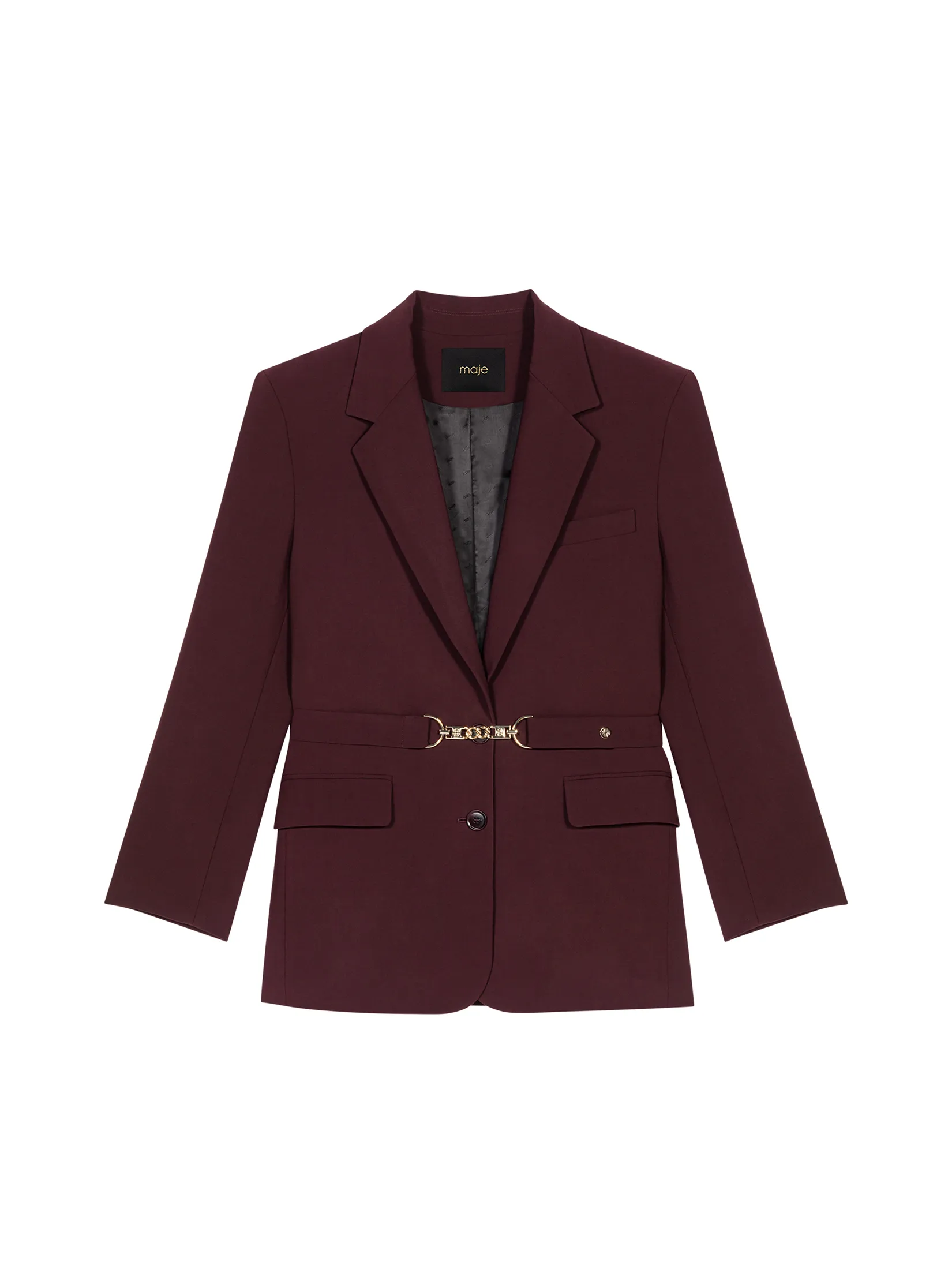 MAJE Women Suit Jacket Belted