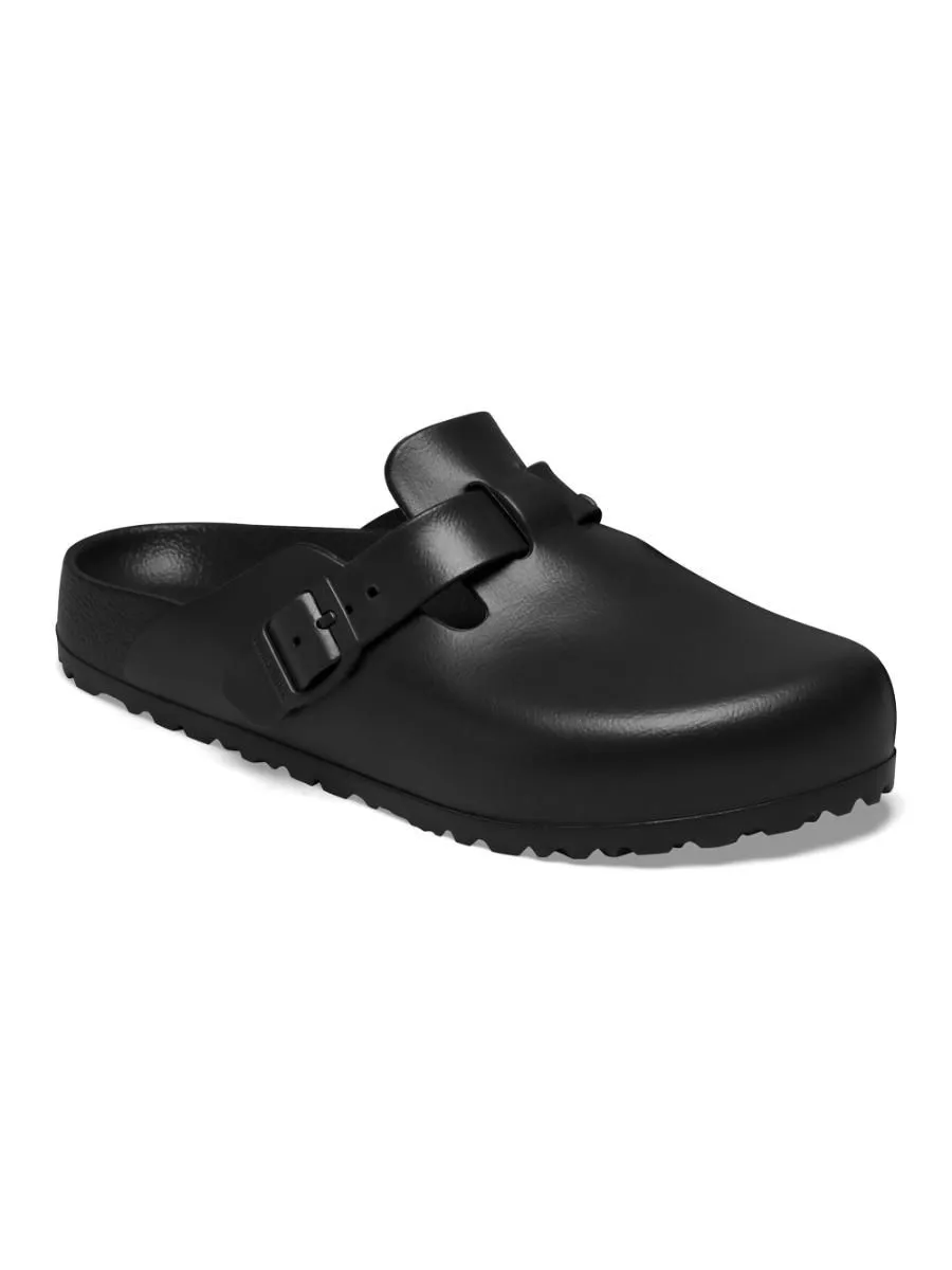 BIRKENSTOCK UNISEX SANDALS BLACK BOSTON EVA